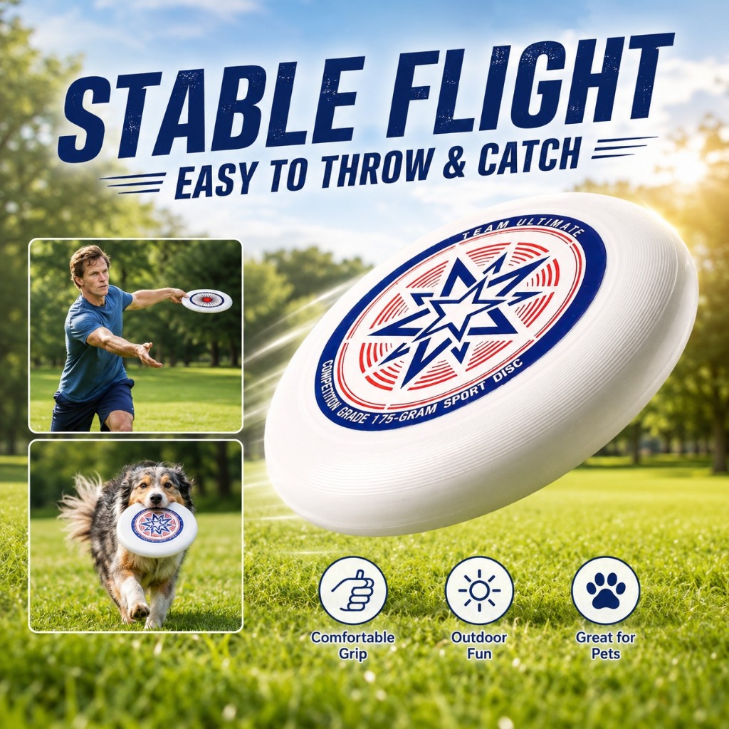 Ultimate Frisbee Flying Disc Flying Saucer Outdoor Leisure Toy ...