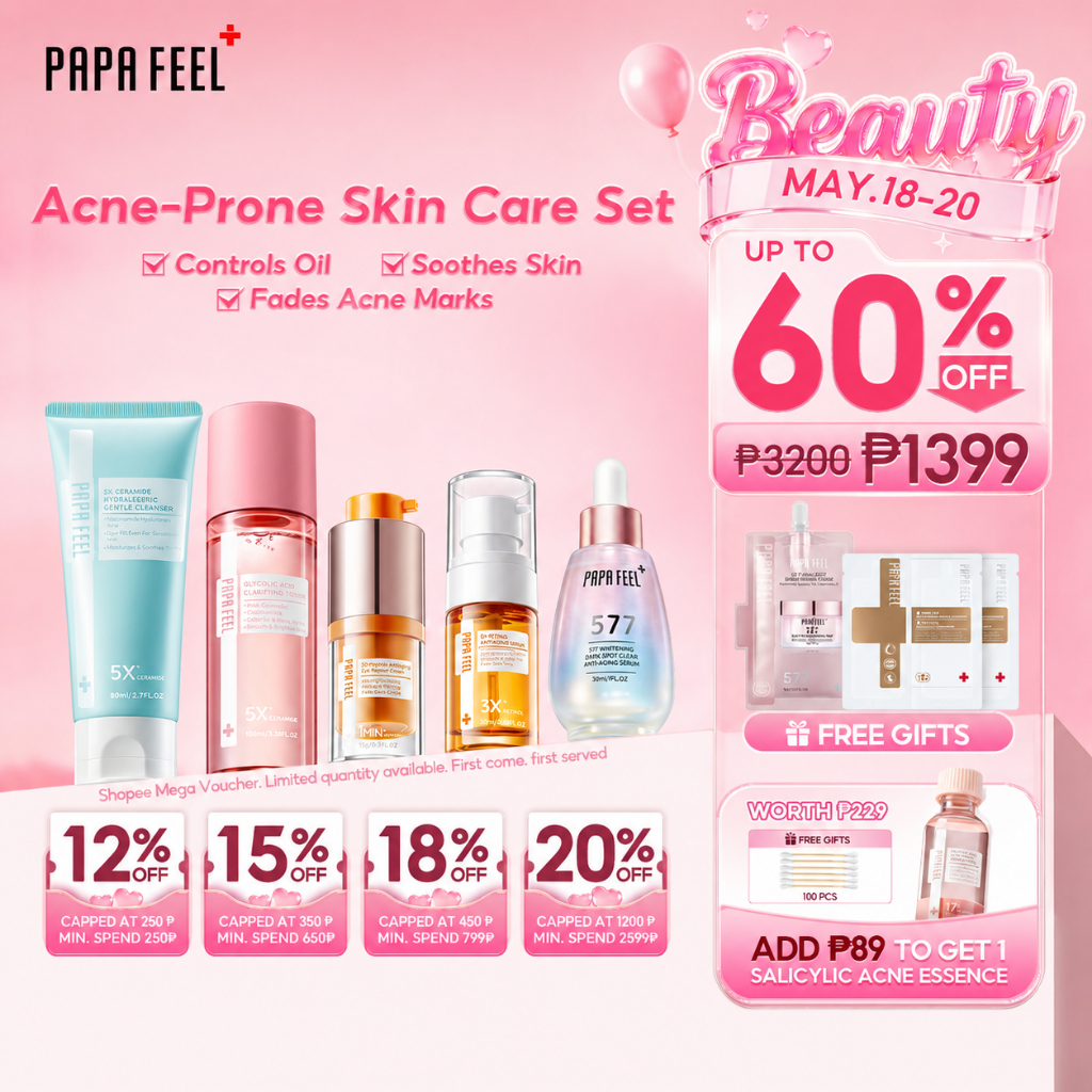 PAPA FEEL【Skin Care Set】577 Fade Dark Spot Serum 30ml | 3X