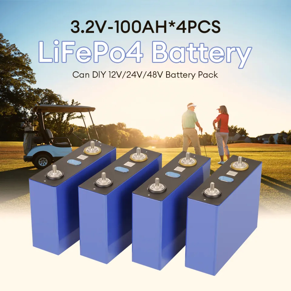 FLOWATT 4PCS 3.2V 100AH Lifepo4 Lithium Ion Phosphate Battery Great ...