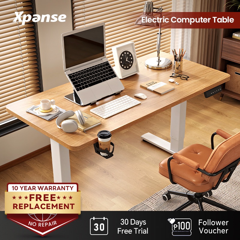 Xpanse Electric Computer Table Thicken Study Table Adjustable Office ...