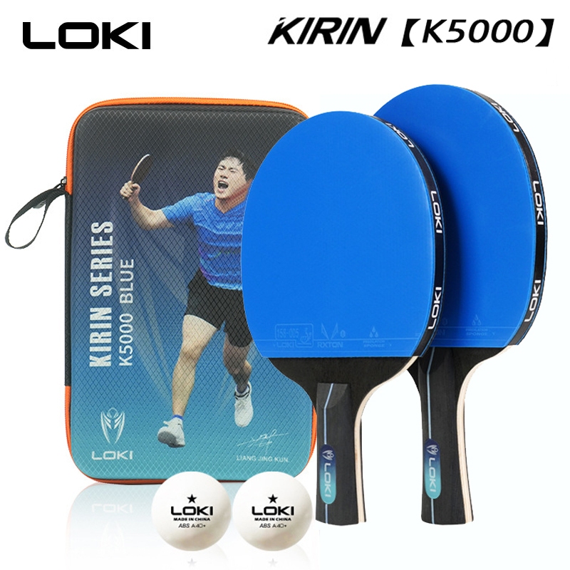 Original Loki K5000 Ping Pong Bats ITTF Approved Table Tennis Rackets ...