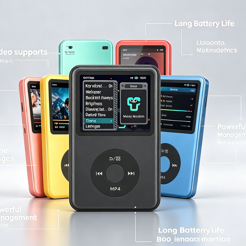 INNIOASIS Y1 Mp3 Player 128G with Bluetooth HiFi Mini Portable Music ...
