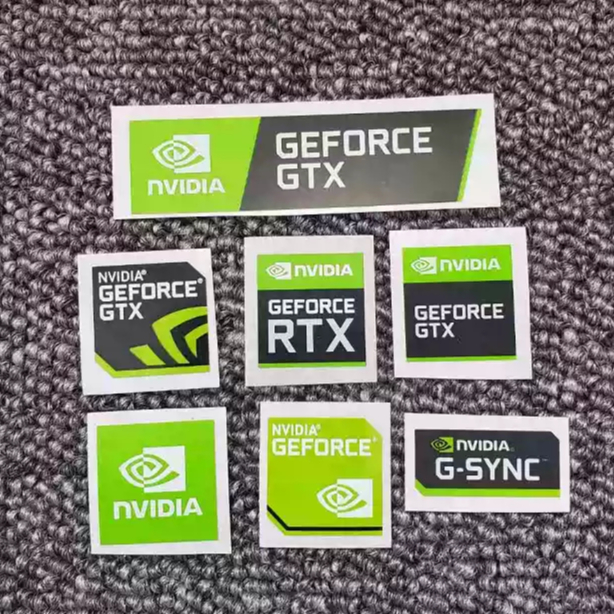 NVIDIA GPU Laptop Sticker GTX GEFORCE CUDA Decal | Shopee Philippines