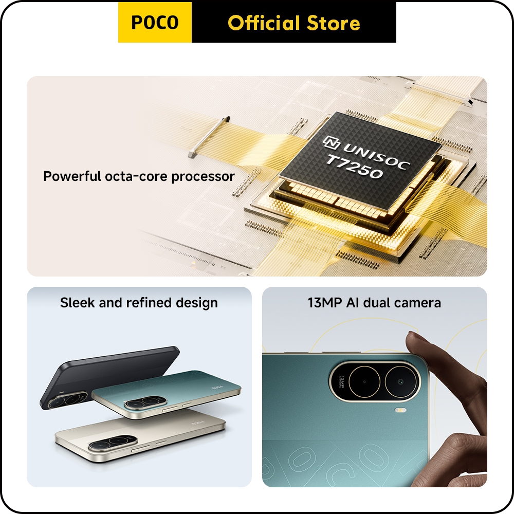 POCO C81 Pro | 4GB+64GB/4GB+128GB/4GB+256GB | Immersive 6.9