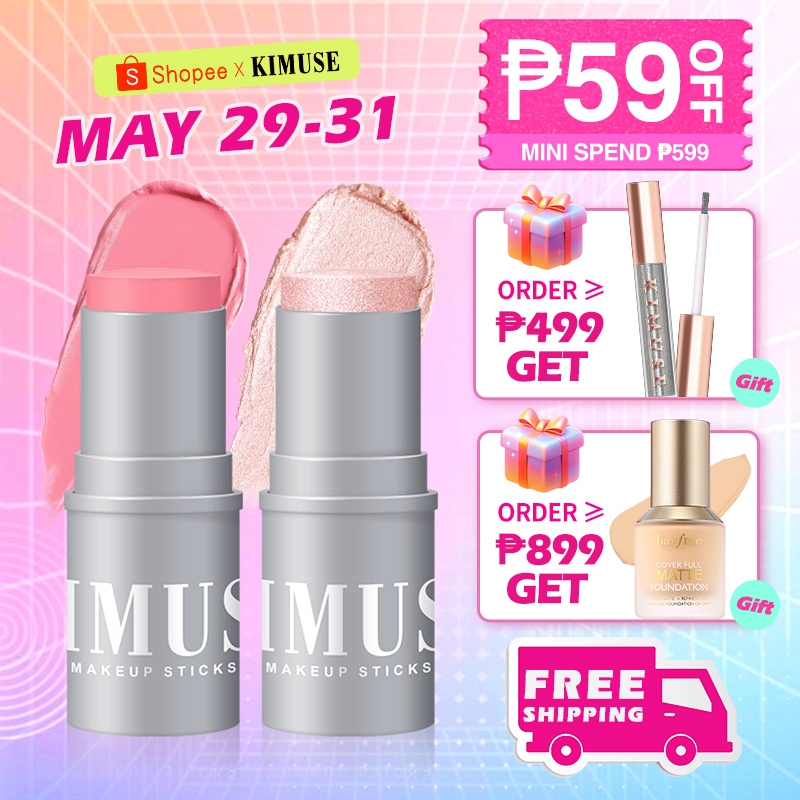 KIMUSE Makeup Sticks Monochromatic Multi-use Waterproof Non-greasy ...