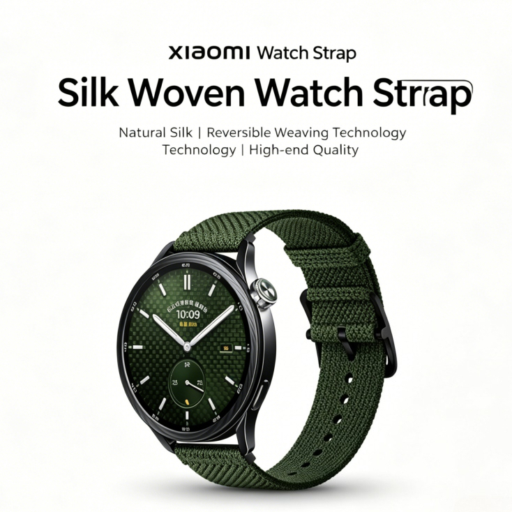 Xiaomi Watch S5 Strap Genuine Leather Strap / Silk Woven Strap 22mm for ...