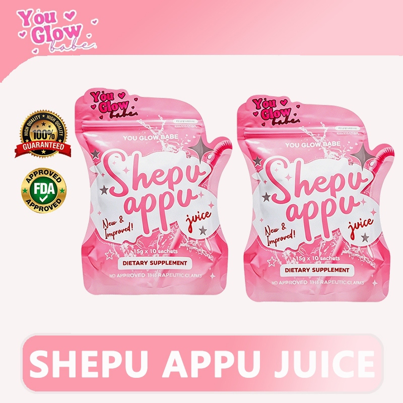 shepu appu glutathione You Glow Babe, Juice 10 Sachets You Glow Babe SHEPU APPU
