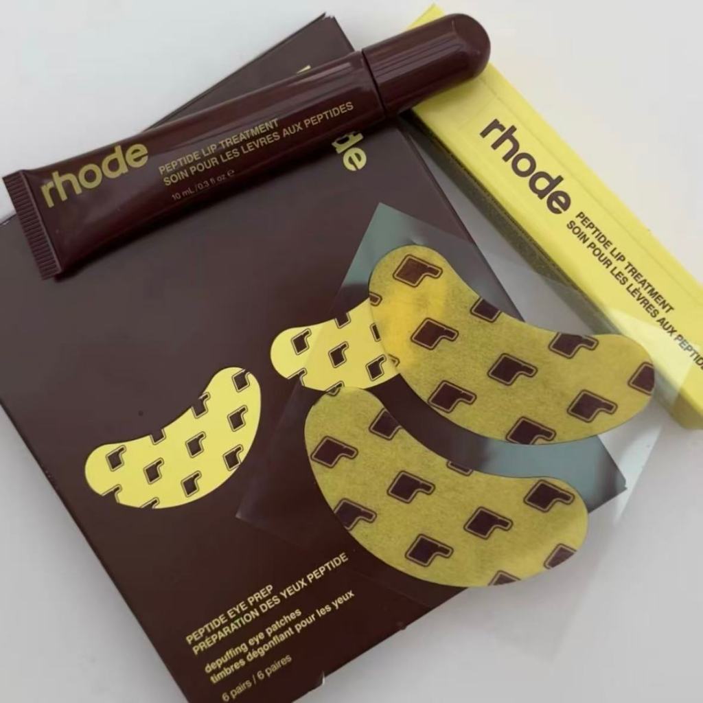 Rhode Banana Peel Peptide Eye Prep Patches Designed With Justin