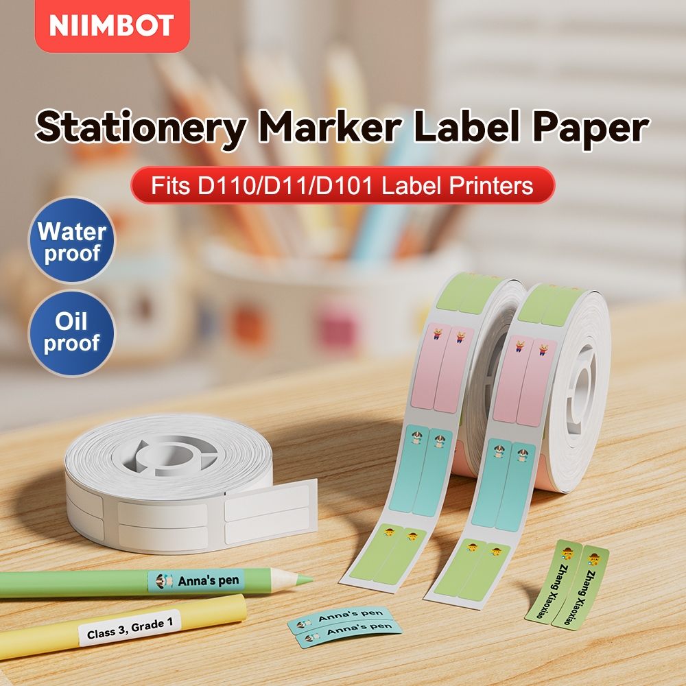 NIIMBOT D11/D110/D101 New Pen Lable Stickers,Used for Pencil ...