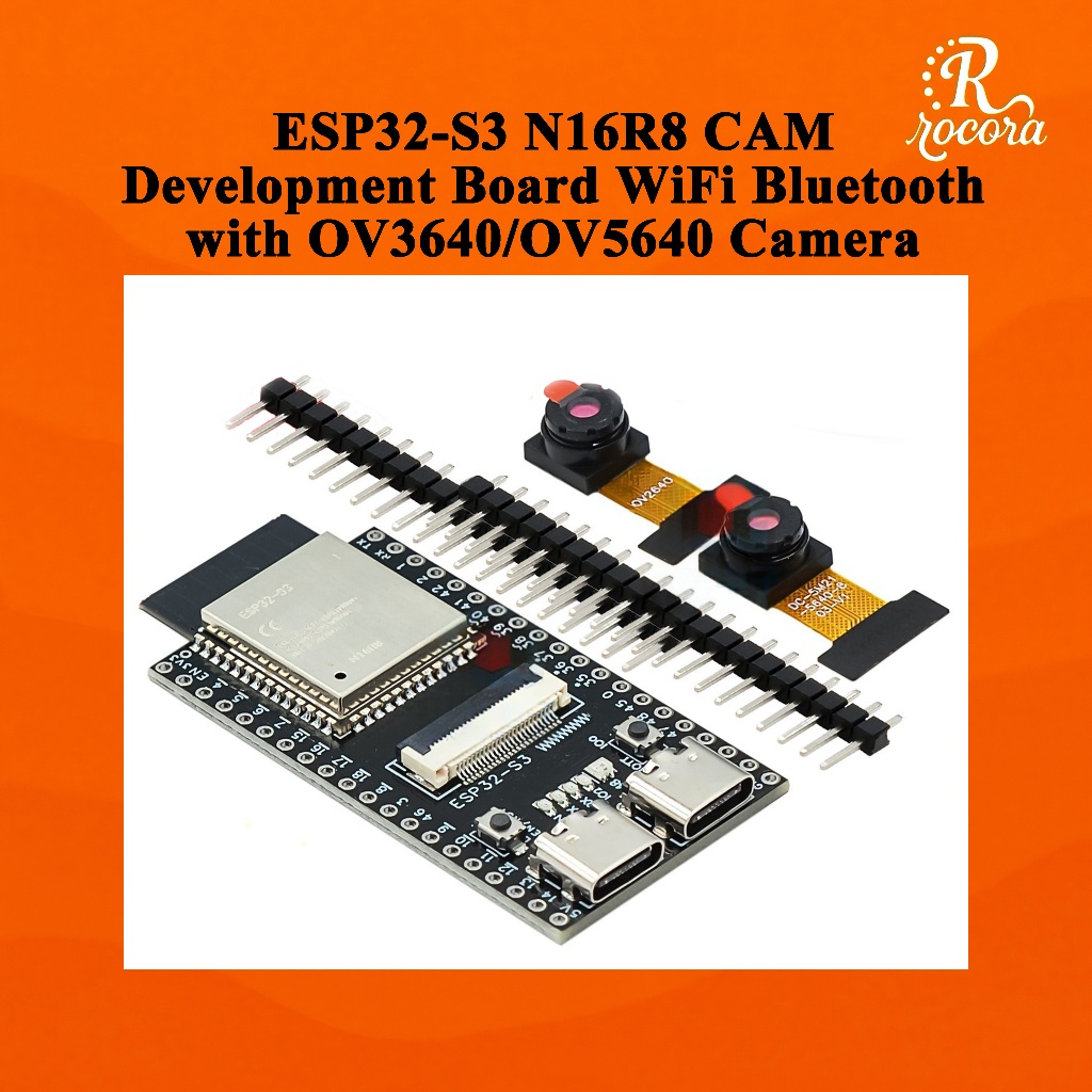 ESP32-S3 N16R8 CAM Development Board WiFi Bluetooth with OV3640/OV5640 ...