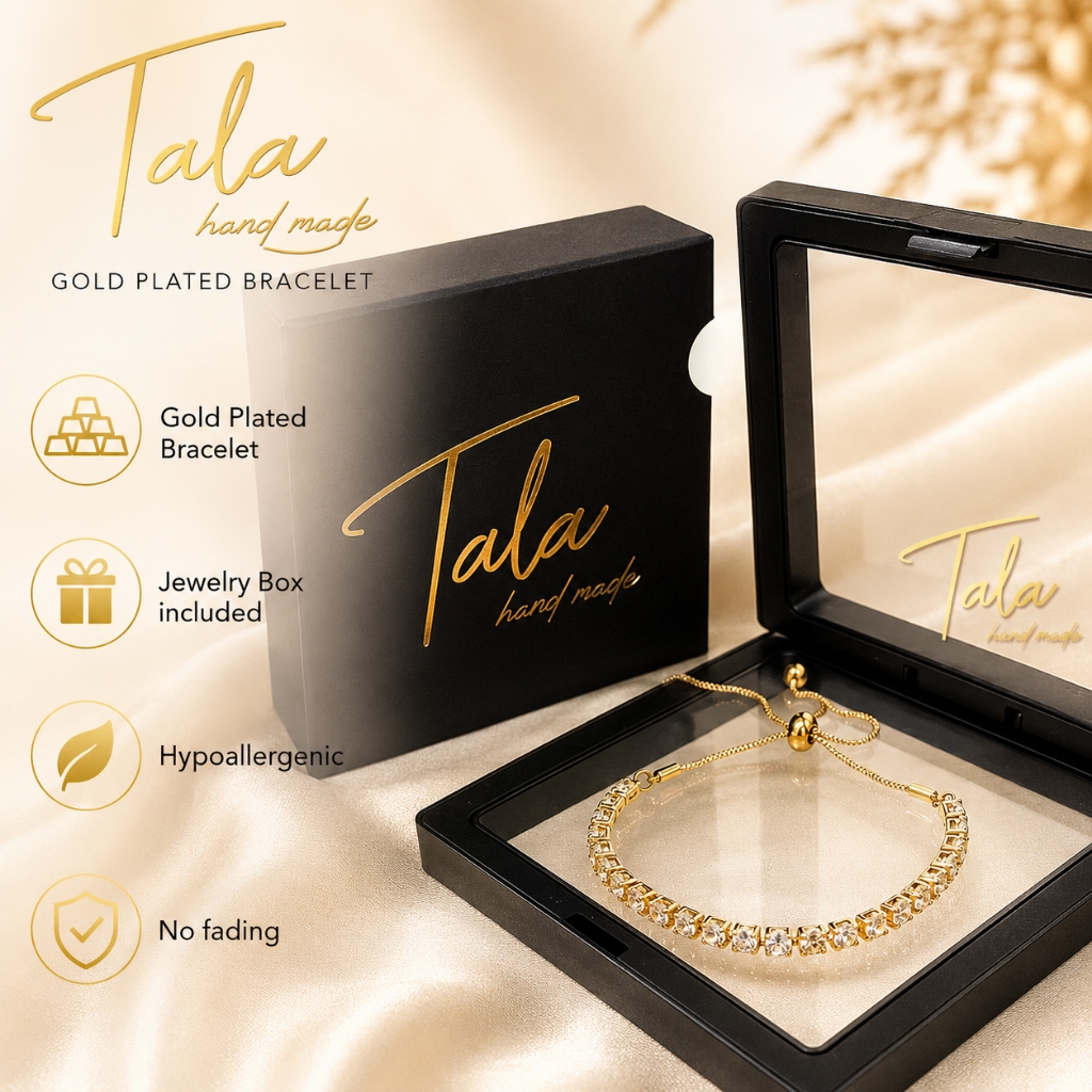 TALA Bracelet 18K Gold Jewelry Women Bracelet Gold Bracelet Adjustable ...