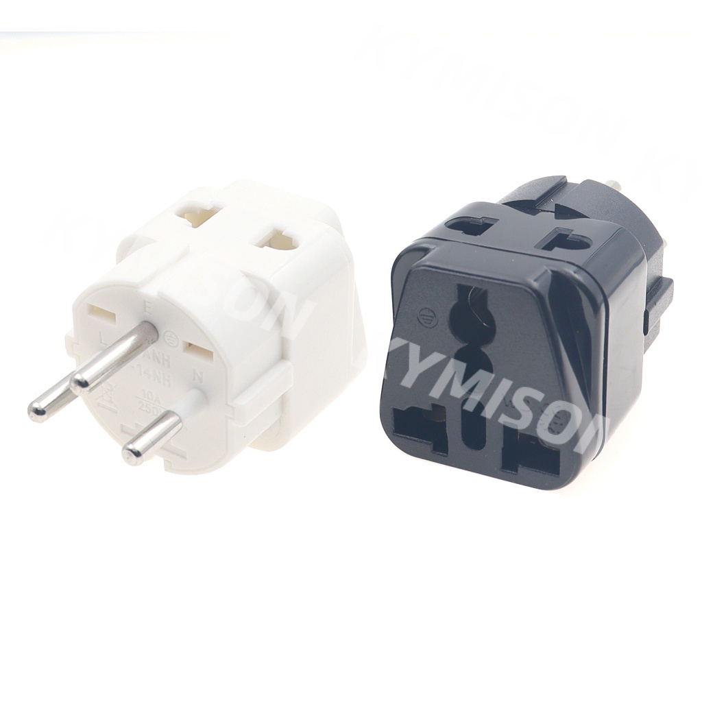 ISRAEL Travel Adapter 2-ways Outlet Power Plug, AU/ US/EU/UK to Israeli ...