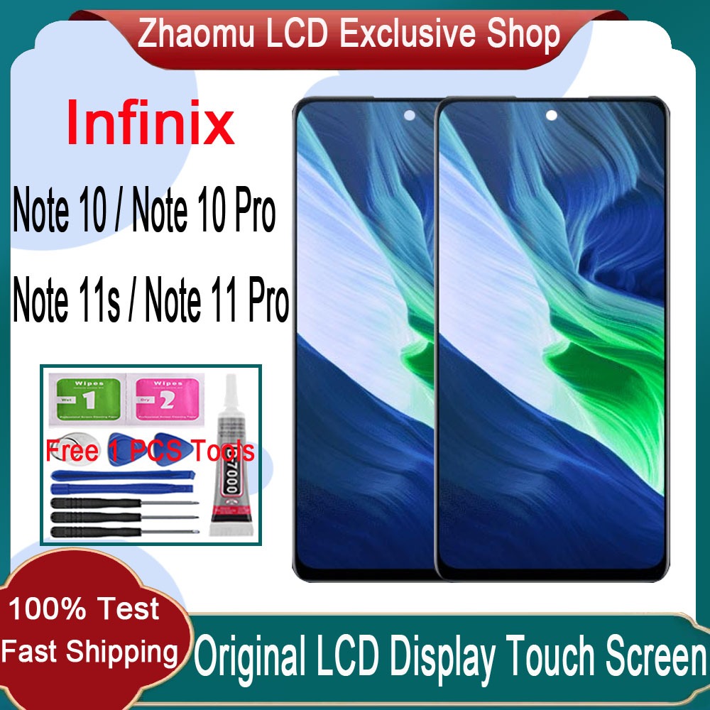 Original For Infinix Note 10 Note 10 Pro Note 11s Note 11 Pro LCD ...