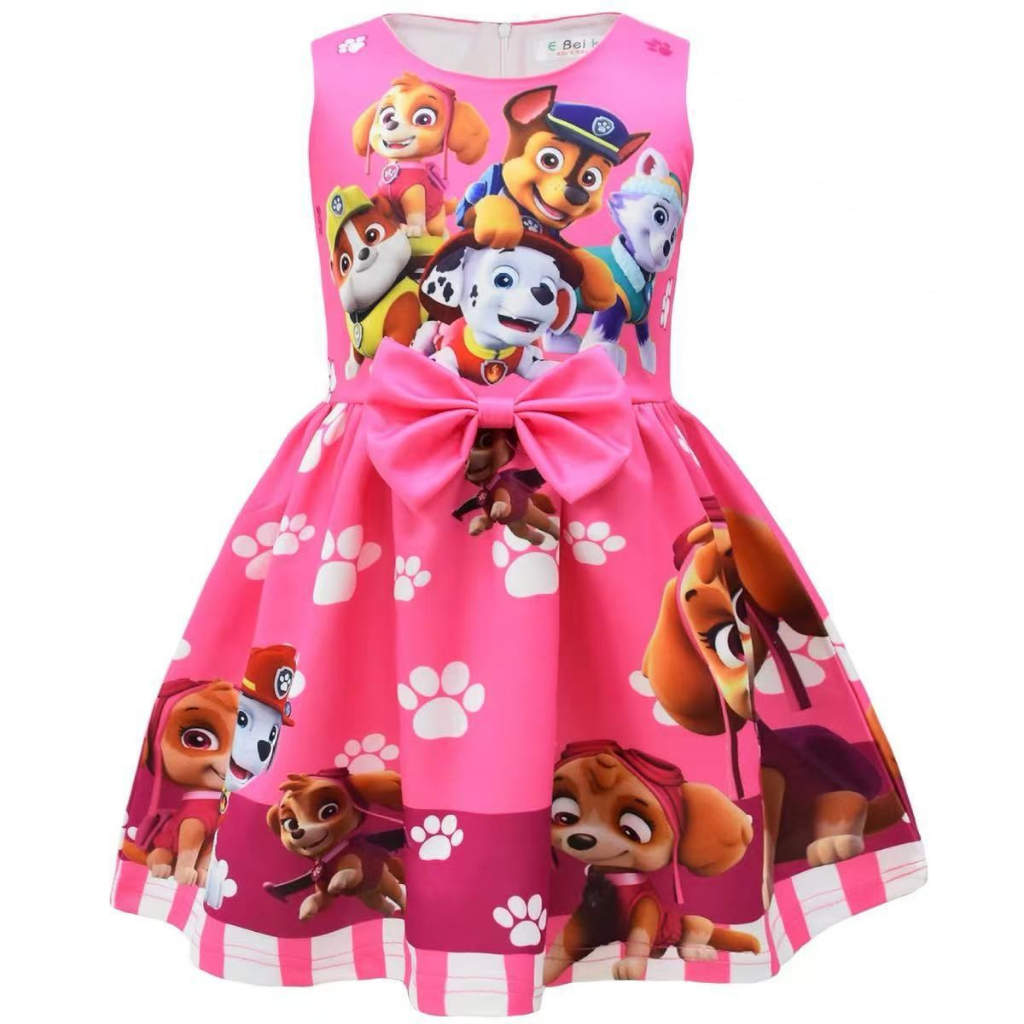 PAW Patrol Cosplay Girl Dress Girl Fancy Dresses For Halloween Princess Dress Christmas Role-playing Costume