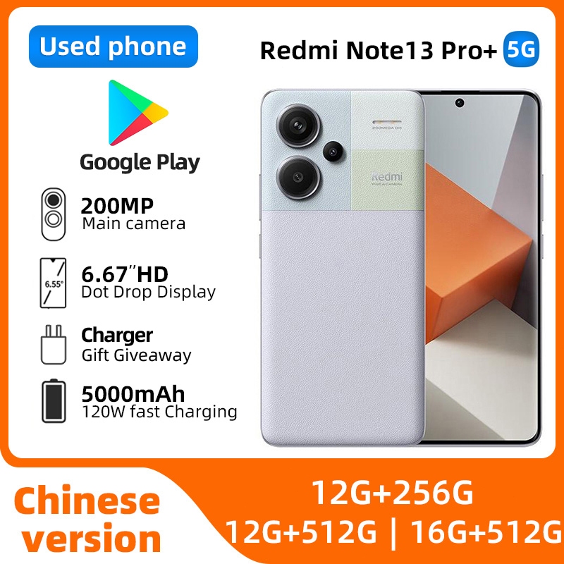 【Used Phone】Redmi Note 13 Pro+ 5g Legit In Good Condition Unlocked ...