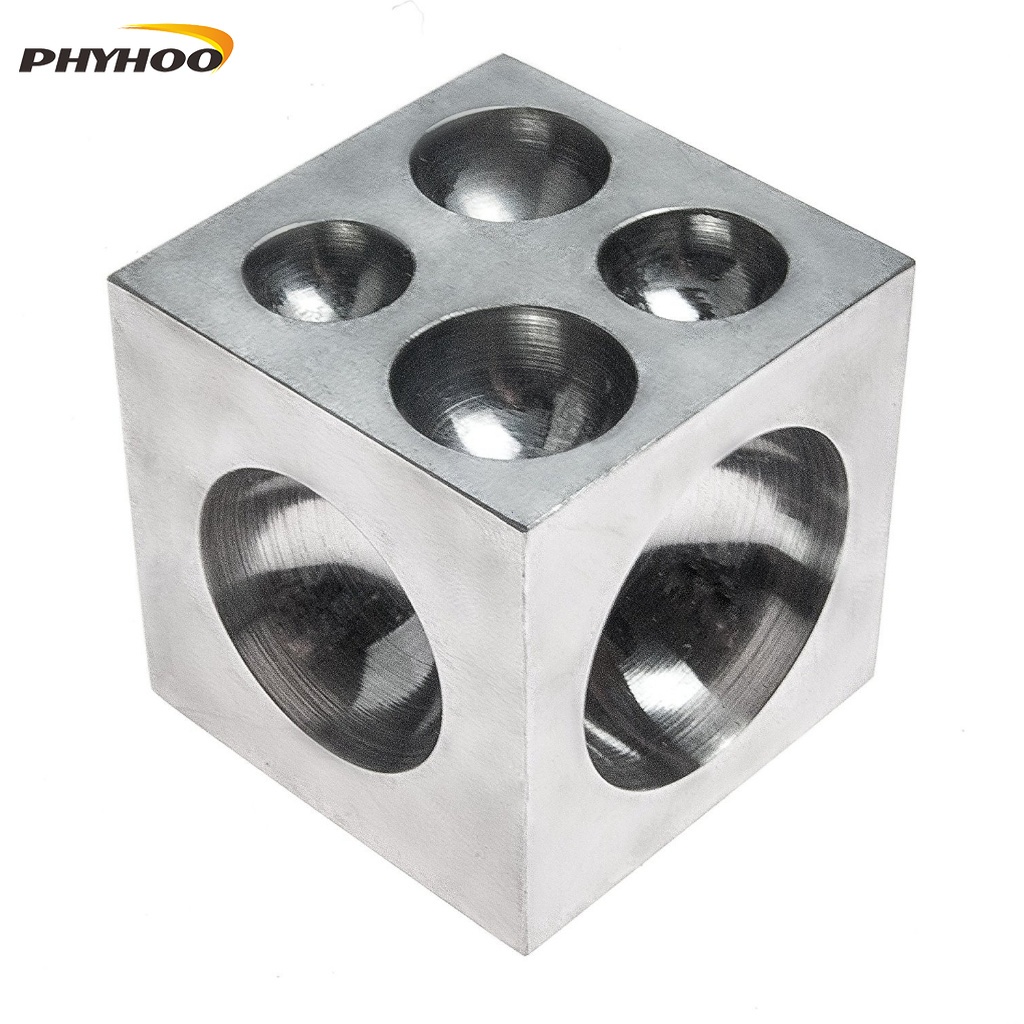 PHYHOO 50x50mm Square Dapping Block Nest Anvil - Jewelry Doming Forming ...