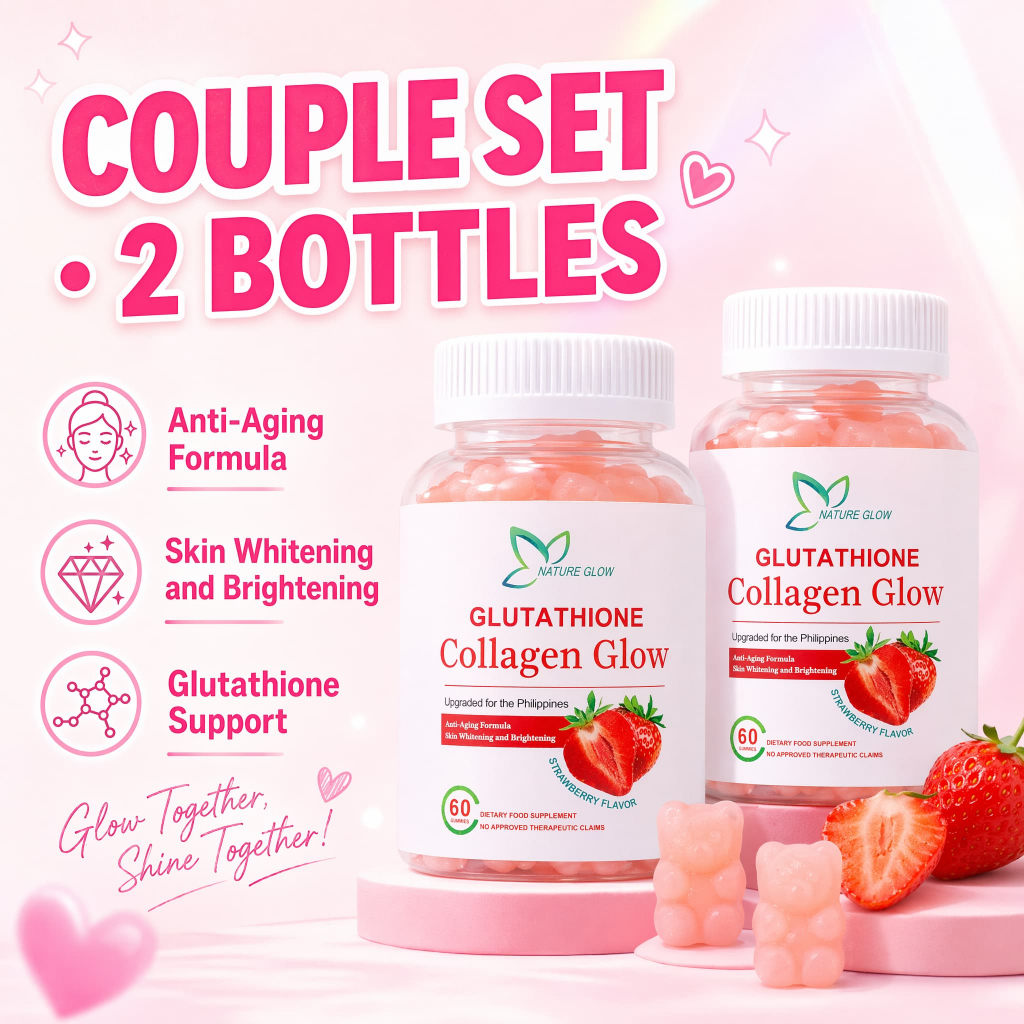 glutathione collagen glow shopee  Get that with Nature Glow Gummies!  its another beauty secret, and this time, it's all about that natural glow! I've been loving the Nature Glow Glutathione Collagen One Capsule. Full Glow Potential