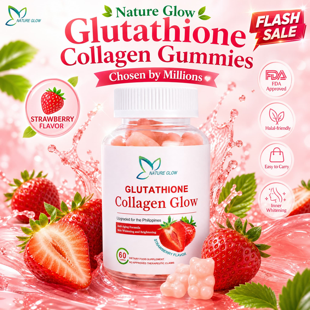 how to take glutathione collagen glow Nature - Strawberry Flavor/60 Organic Chewable Gummies glutathione glow gummies FACT CHECK: