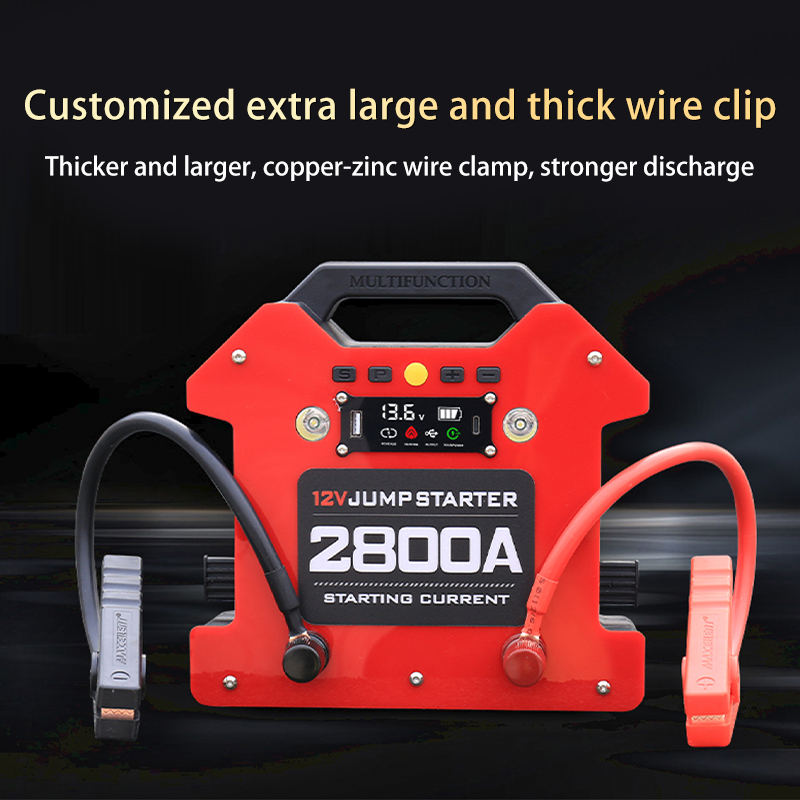 Maxcellent K150 High-Performance Portable Car Jump Starter 12V/24V with ...