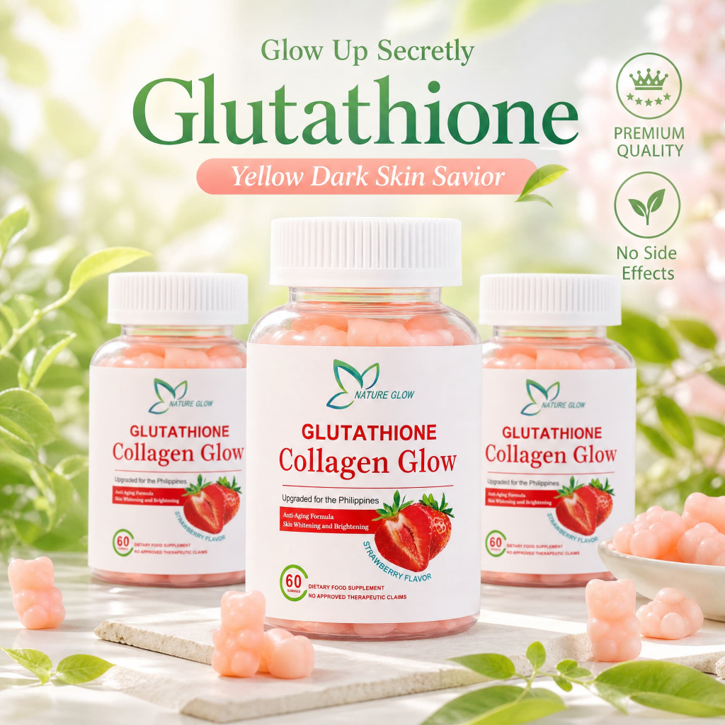 where to buy nature glow glutathione collagen glow 60 organic gummies NATURE GLOW Glutathione Collagen Glow