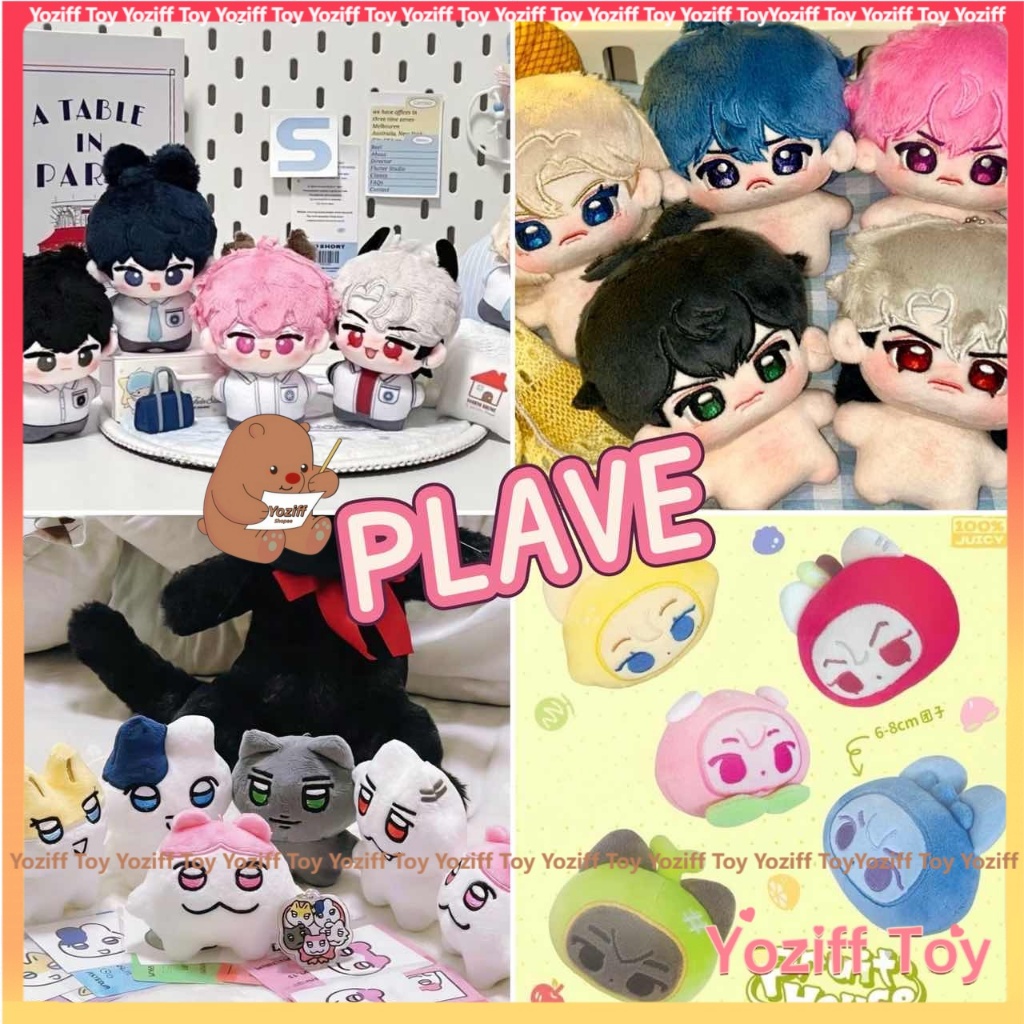 Plave Noah Yejun Bamby Eunho Hamin Starfish Anime Plush Cotton