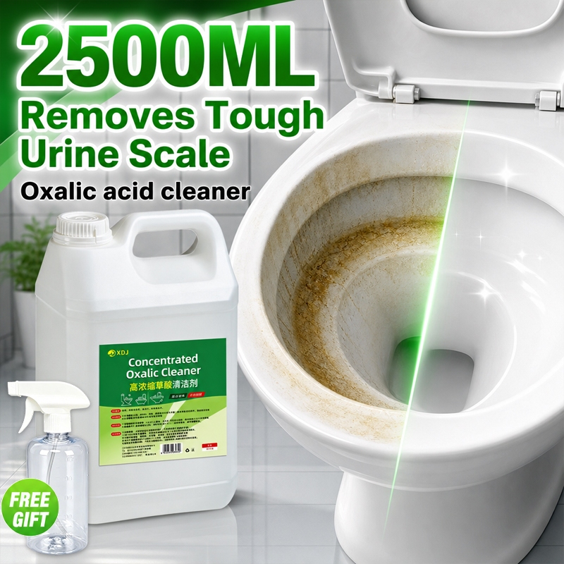 2500ml Oxalic acid cleaner toilet Free spray bottle Oxalic acid cleaner ...