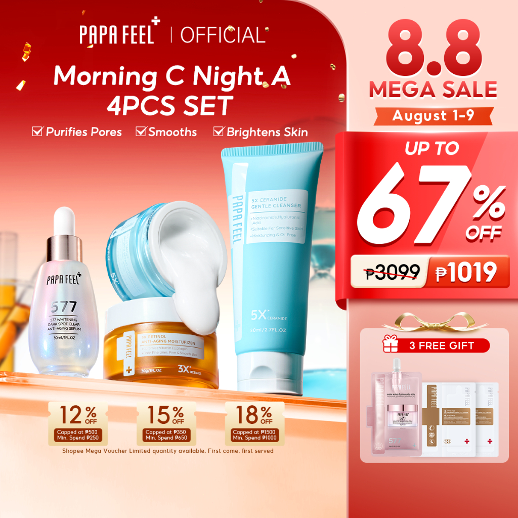 Papa feel skincare 5個セット PAPA FEEL Official Store, Online Shop | Shopee Philippines