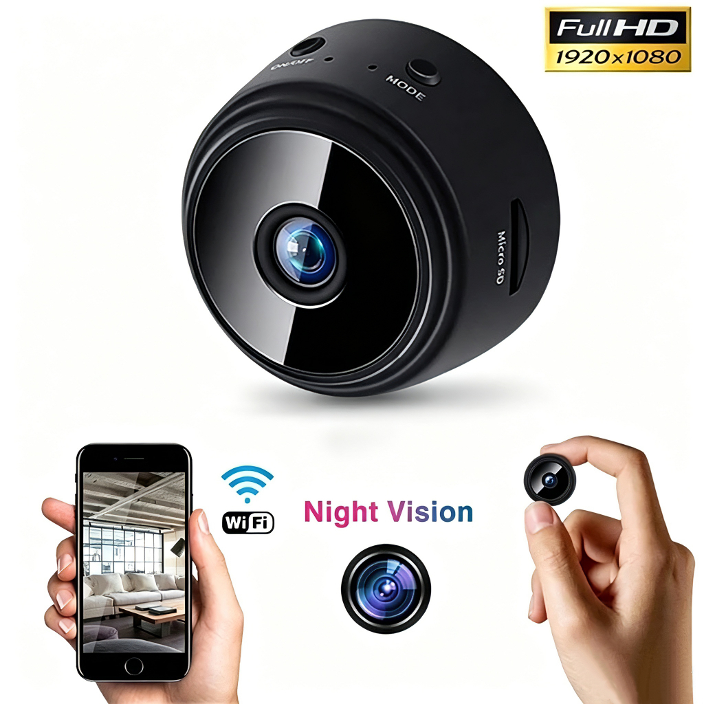 A9 Mini WiFi Wireless Camera 1080P HD Night Vision CCTV Home Security ...