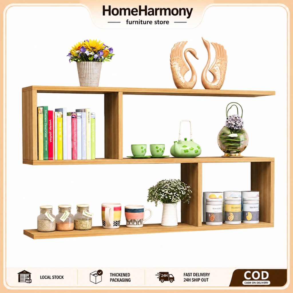 Wall Shelf Minimalist Floating Wall Mount Corner Shelves Storage Rack ...