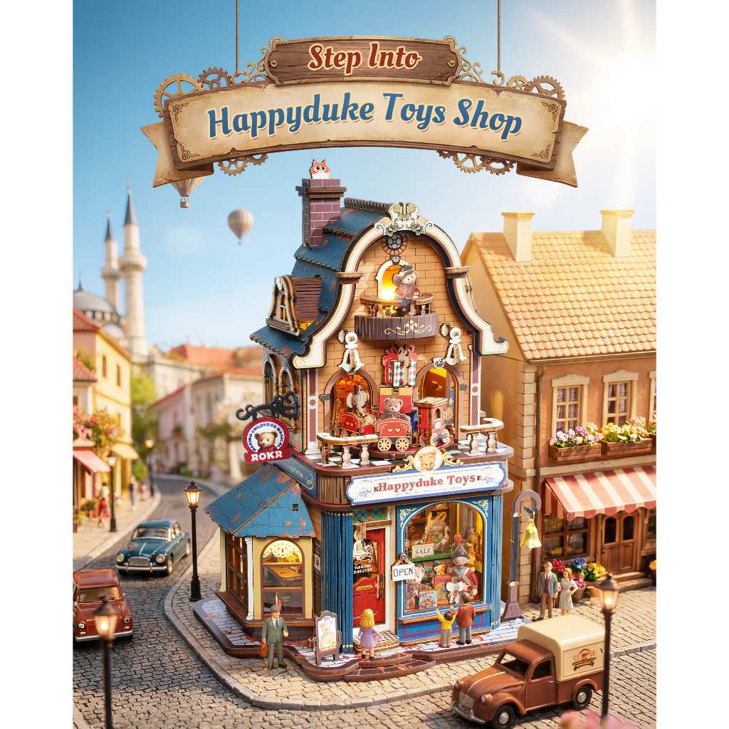ROKR EAM01 DIY 3D Wooden Puzzle Happypduke Toys Shop | Music Box with ...
