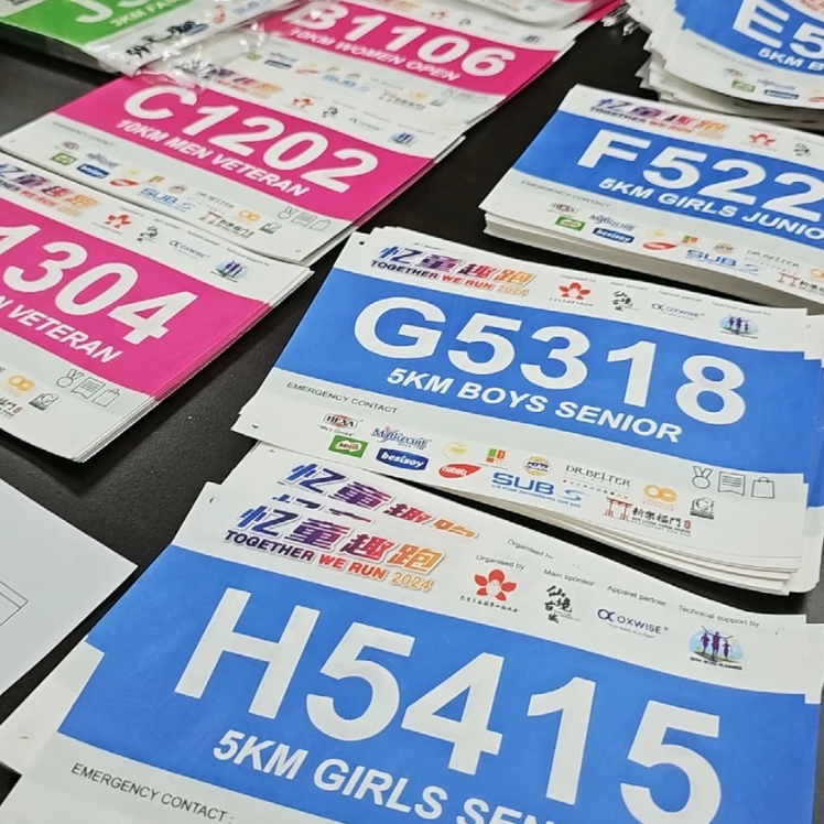 Shop race bib for Sale on Shopee Philippines