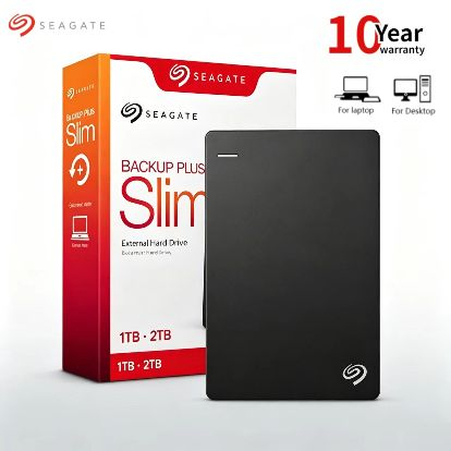 Seagate Authentic 1TB 2TB portable external Hard drive One touch ...