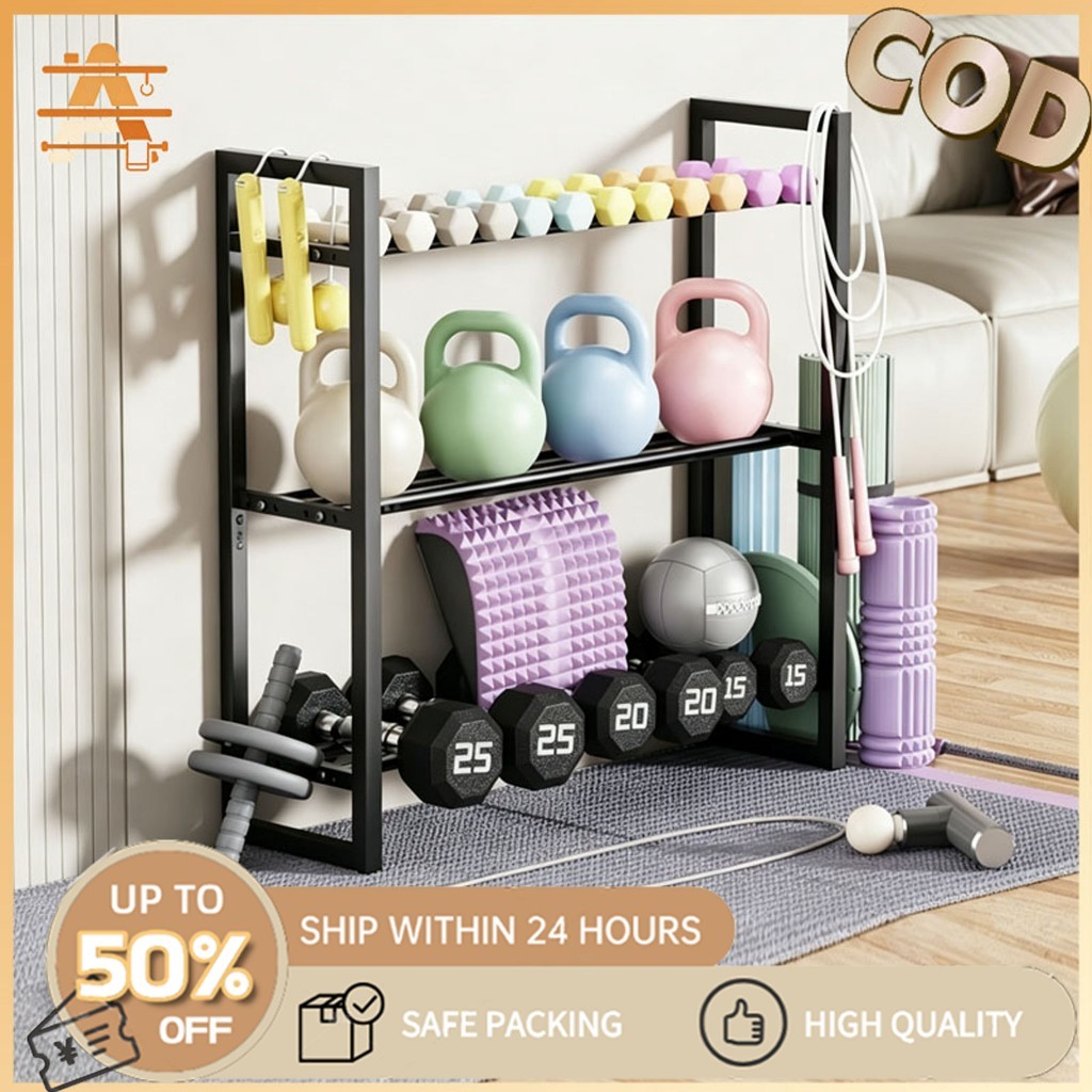 Adjustable Dumbbell Storage Rack Metal Three-tier Fitness Equipment ...