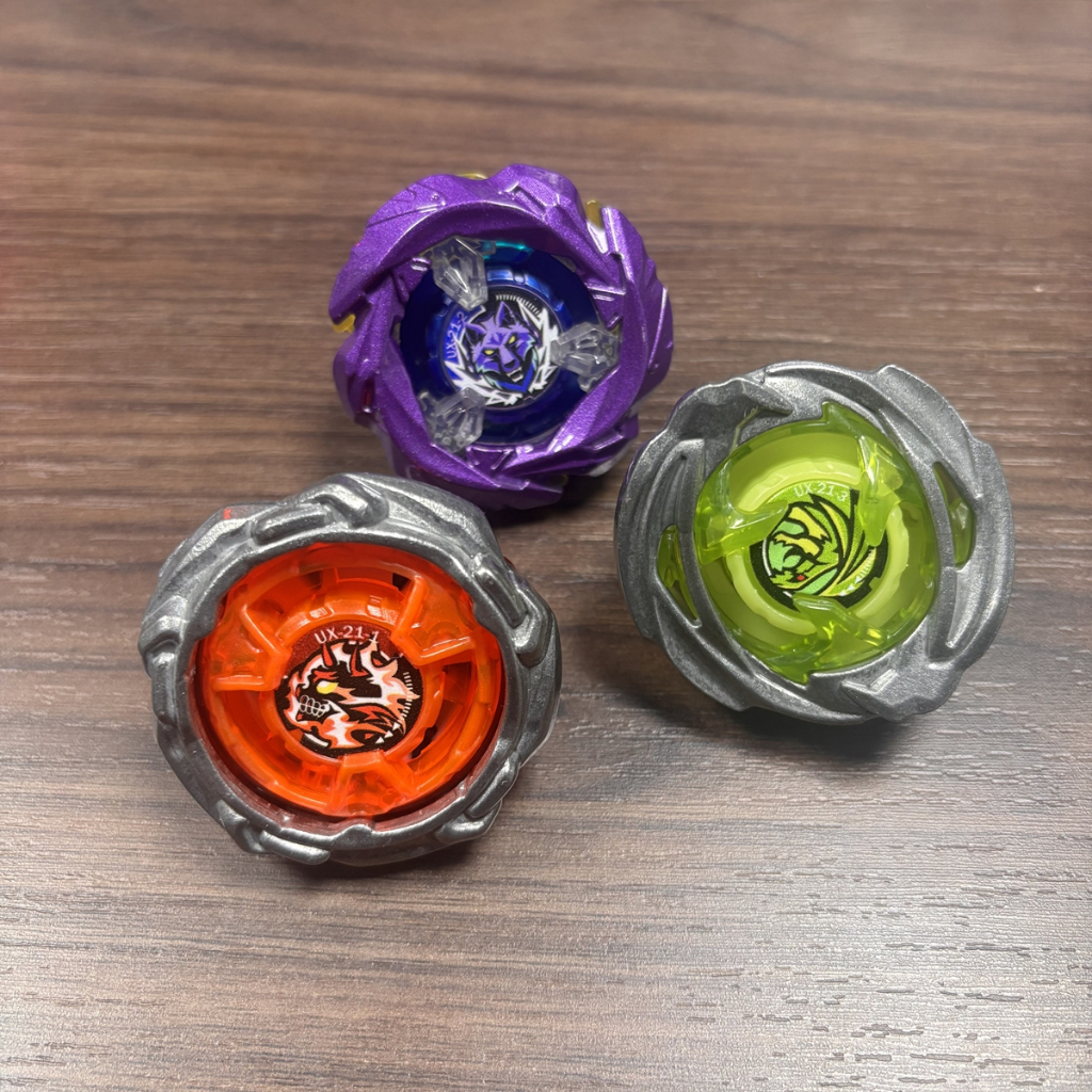 Flame Brand UX-21-1-2-3 Spinning Tops Toys Gift for Children | Shopee ...