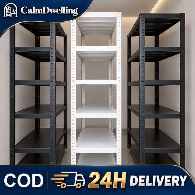 Heavy Duty Steel Storage Rack Adjustable Metal Shelf Organizer Multi ...