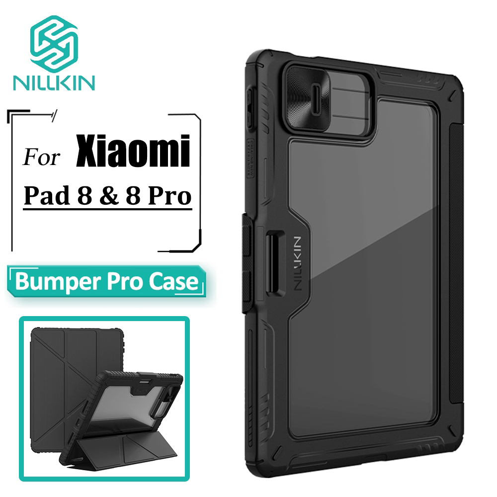 NILLKIN Case For Xiaomi Pad 8 Pro / Pad 8 Multi-Angle Stand Sliding ...