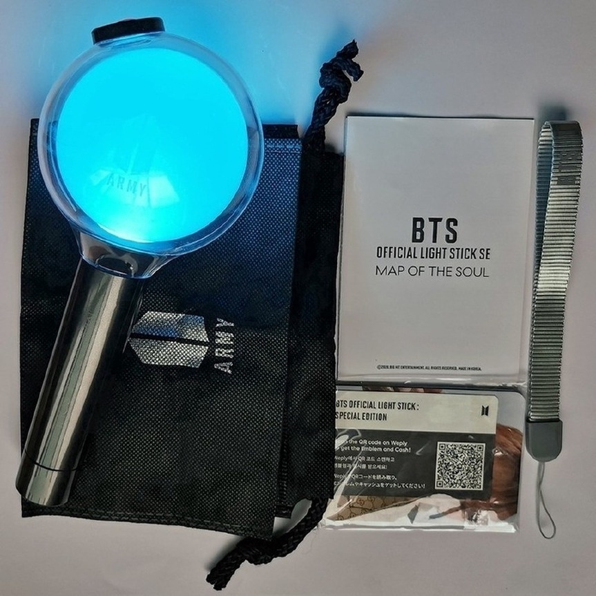 BTS アミボムver.4 ペンライト OFFICIAL LIGHT STICK（BTS 羽織