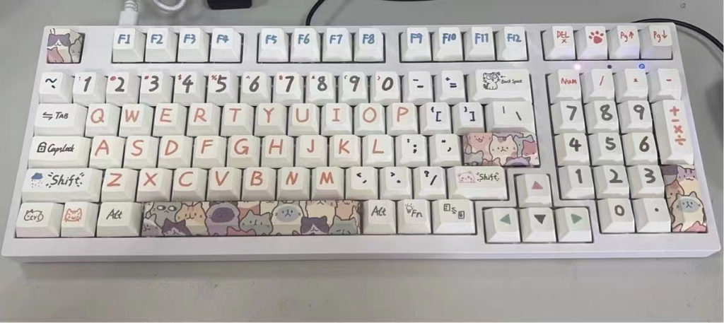 Cherry profile dye sub PBT Space bar ESC key ENTER key TAB single ...