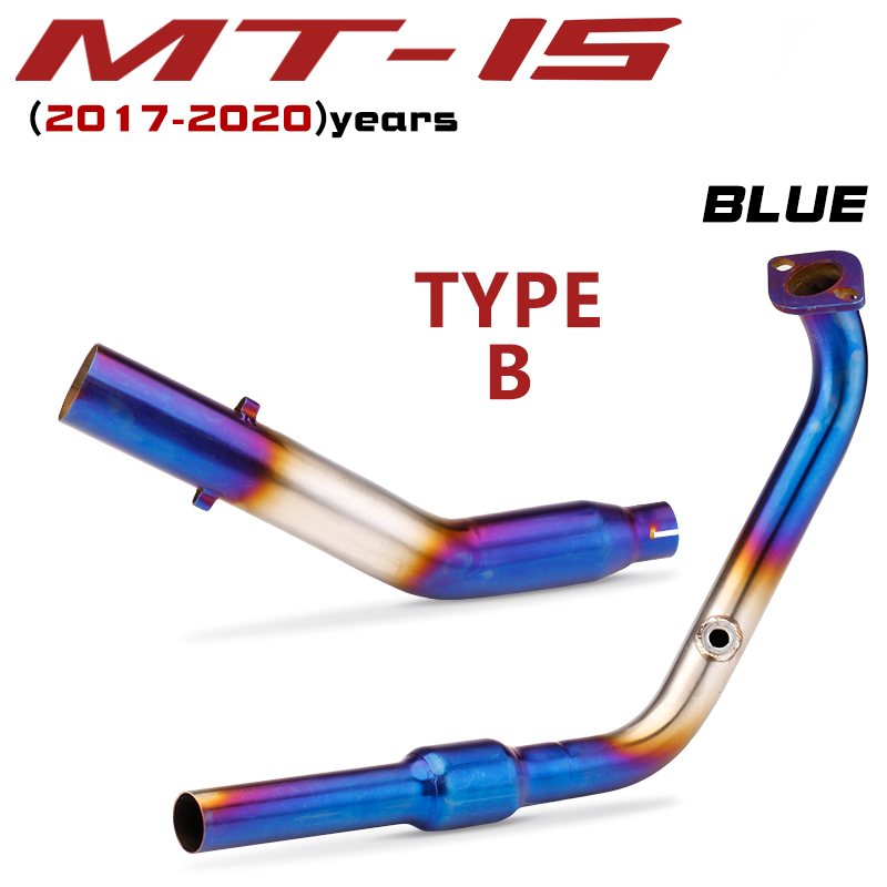 For Yamaha YZF R15 V3 MT15 MT125 XSR155 Escape Motorcycle Full System ...