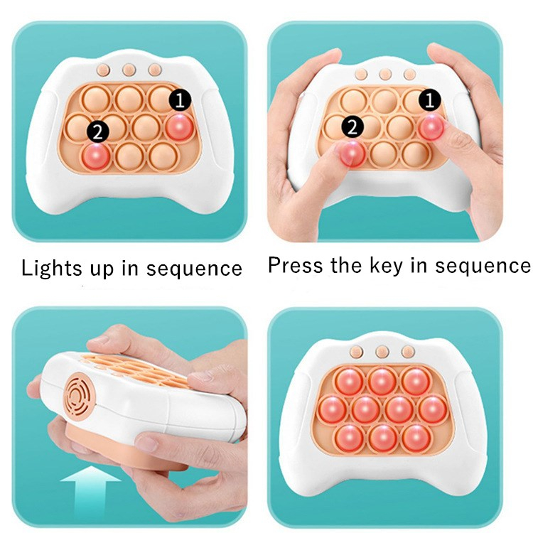 Gamepad Pop It PRO The Light-Up Pattern Popping Game Fidget Anti Stress ...