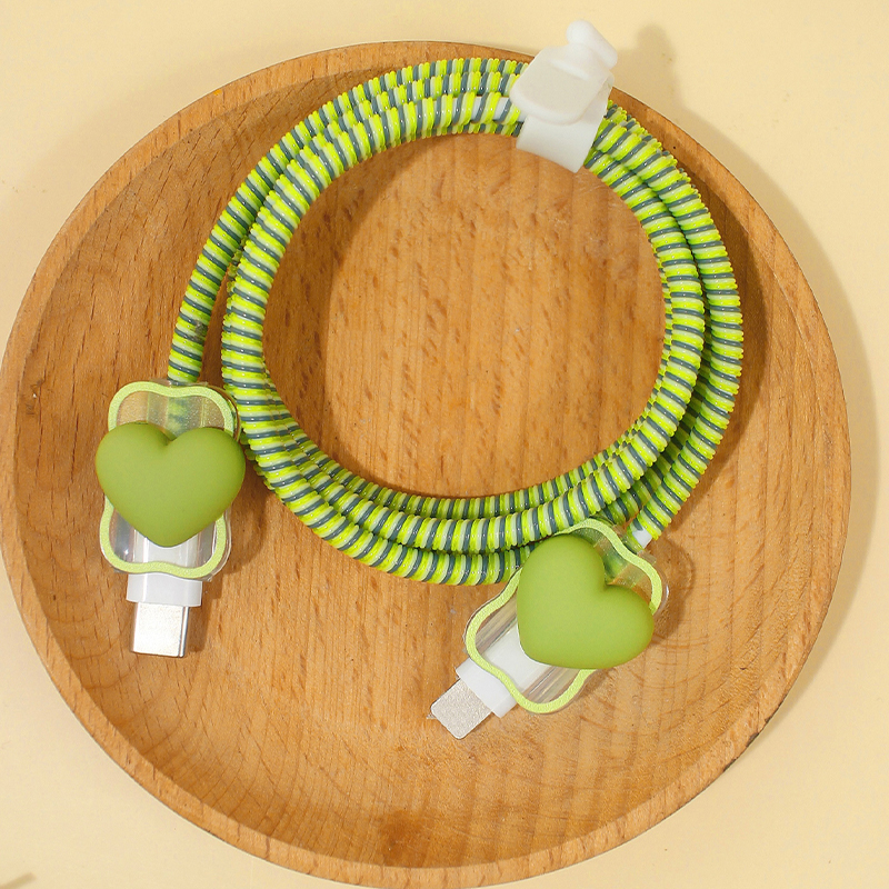 Cartoon Cable Protector Wire Protector Compatible for iP 20W Charging ...