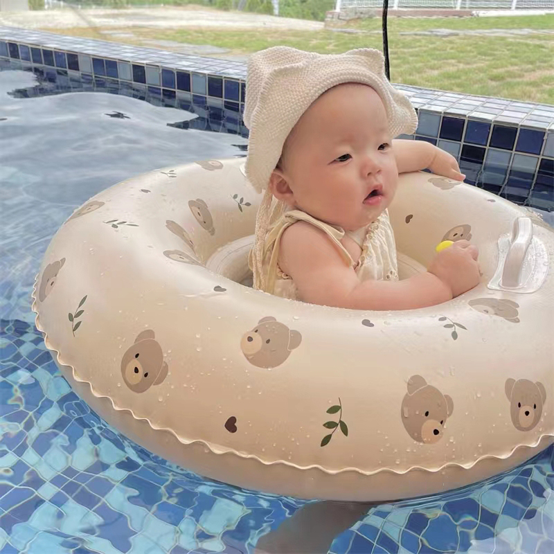 [Peanut] Infant and toddler seat rings, thickened material swimming ...