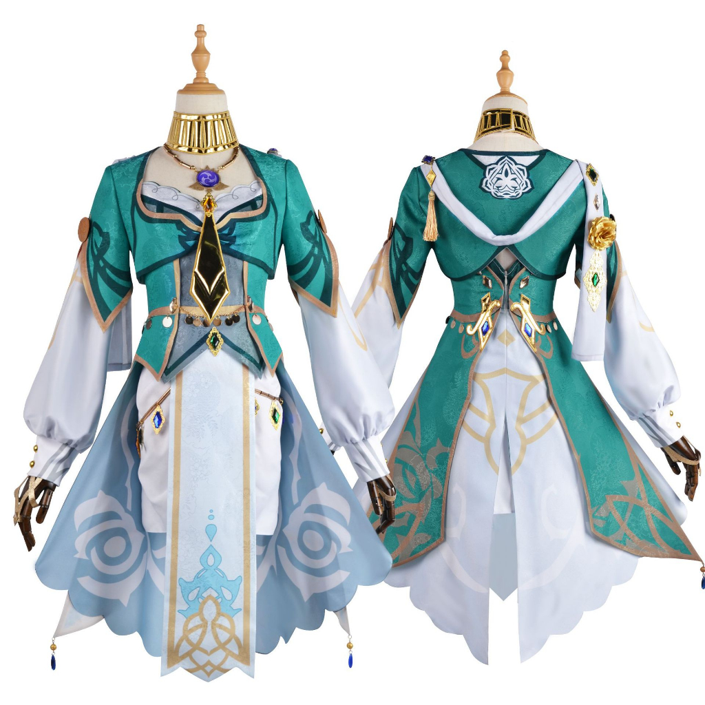 Jingyue Genshin Impact Sumeru Lisa Ye Yinfang's name Cosplay Costume ...