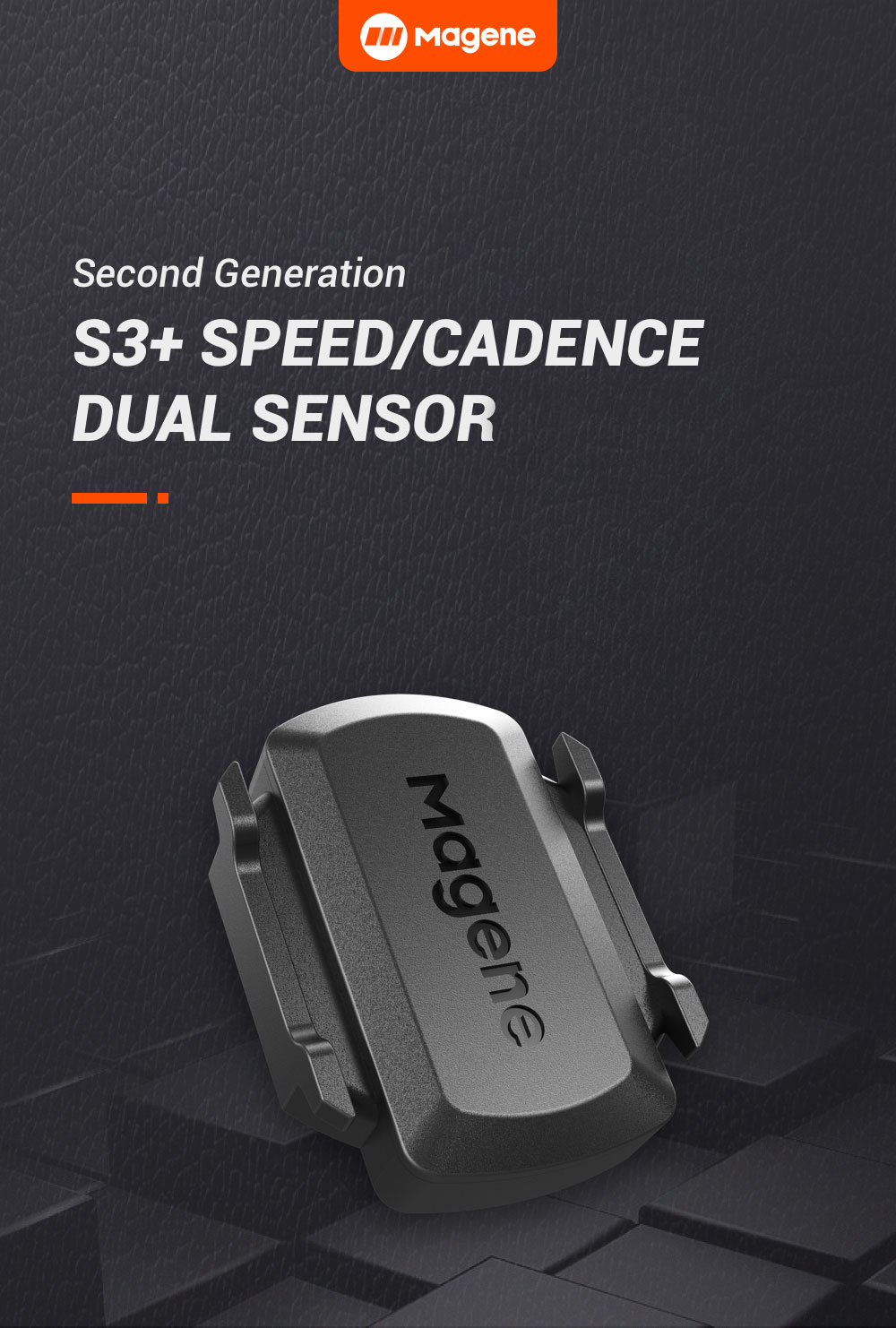 Magene S3+ speed cadence sensor ant bluetooth Dual Sensor Compatible ...