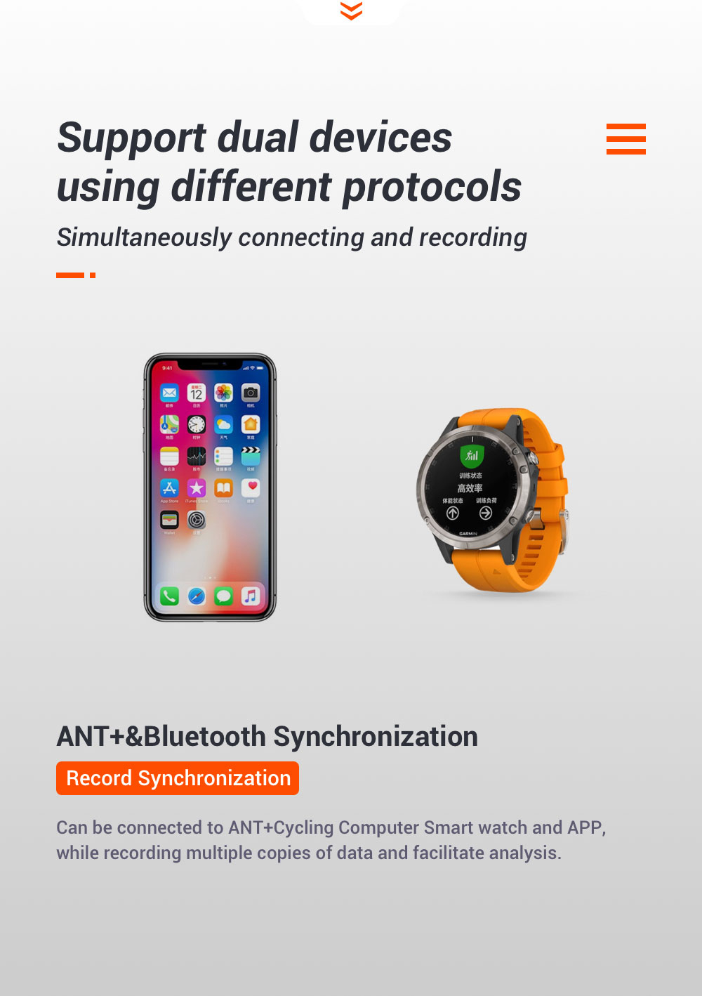 Magene S3+ speed cadence sensor ant bluetooth Dual Sensor Compatible ...
