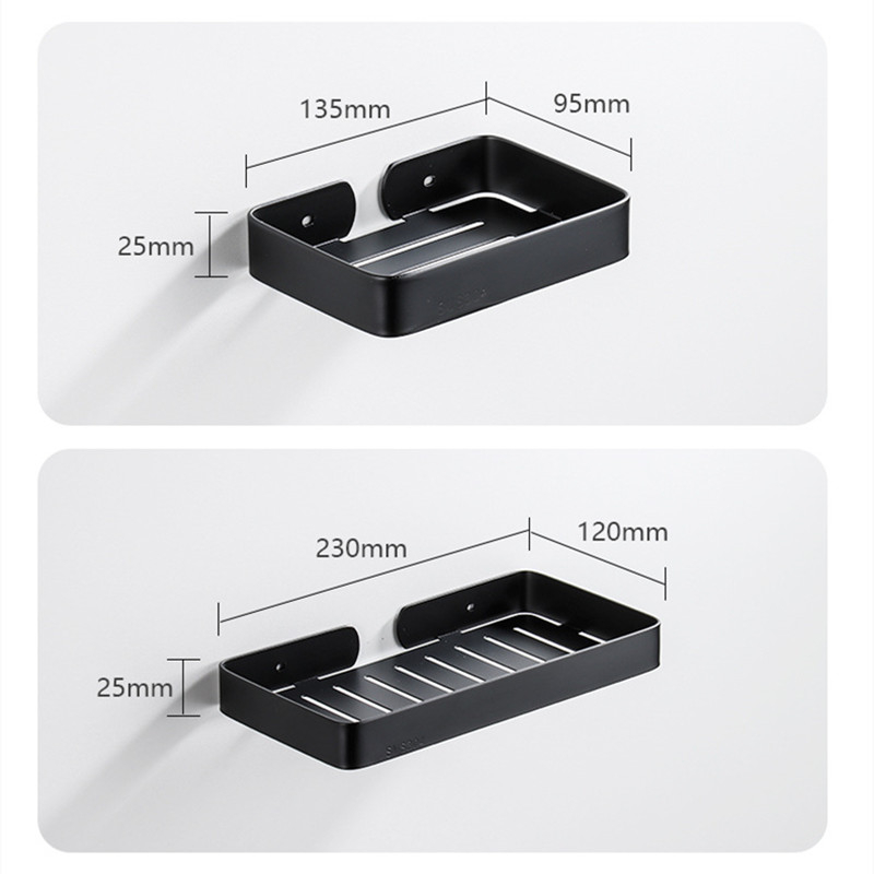 Stainless Steel Bathroom Soap Dish Holder Wall Mounted Rose Gold Soap ...