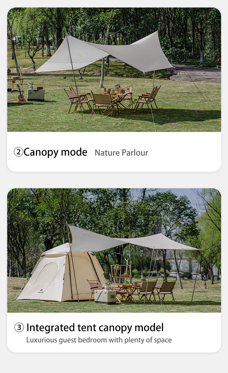 Naturehike Outdoor Camping Portable Folding Speed Open Tent Canopy All ...
