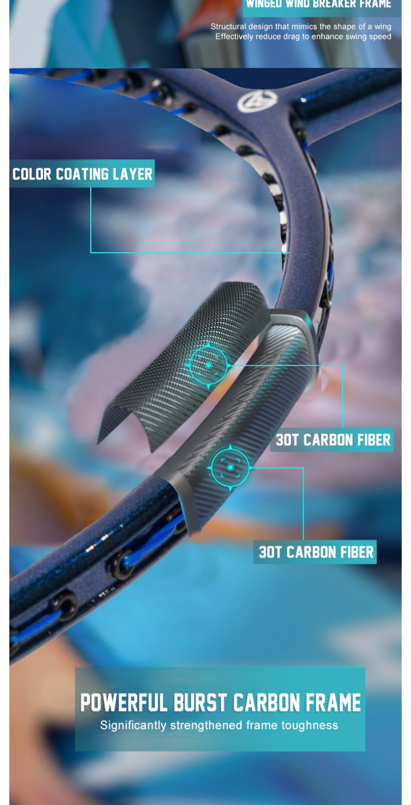 [Local Ship] ALPSPORT RR PRO 4U Max 26lbs Lightweight Full Carbon ...