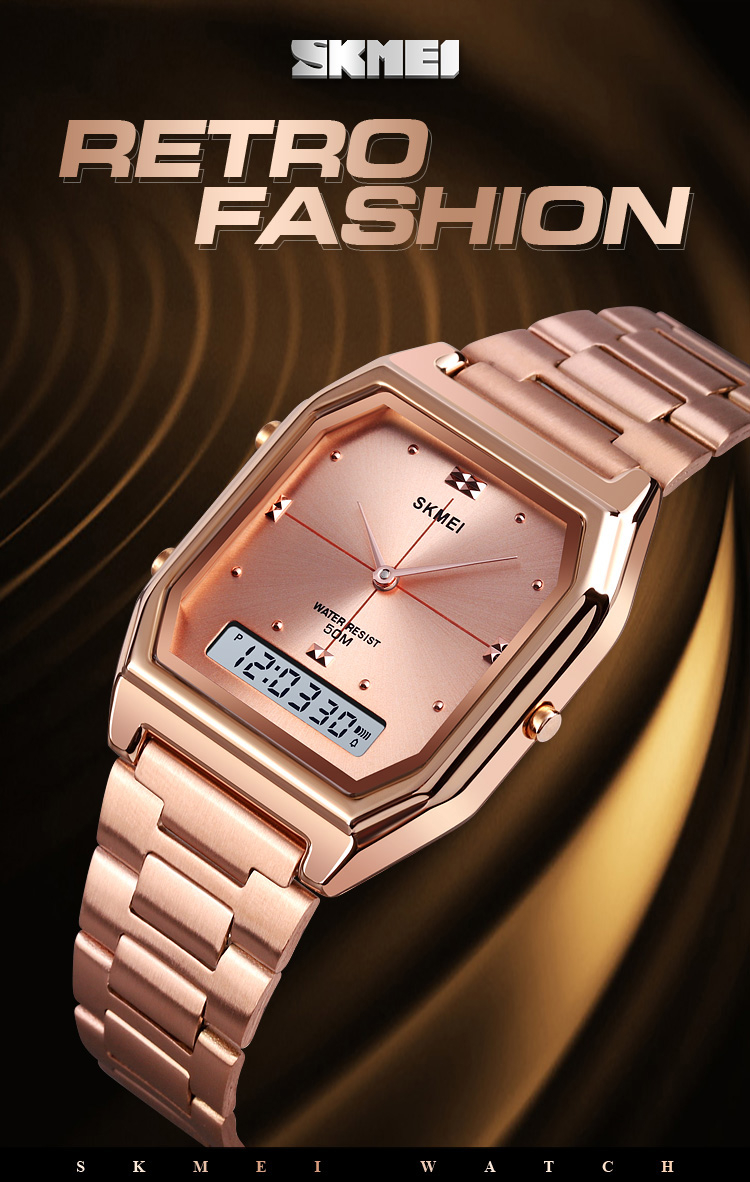 SKMEI 2237 Di Lusso Moda Orologio Da Polso Da Donna Orologio Logo Personalizzato - Foto 11