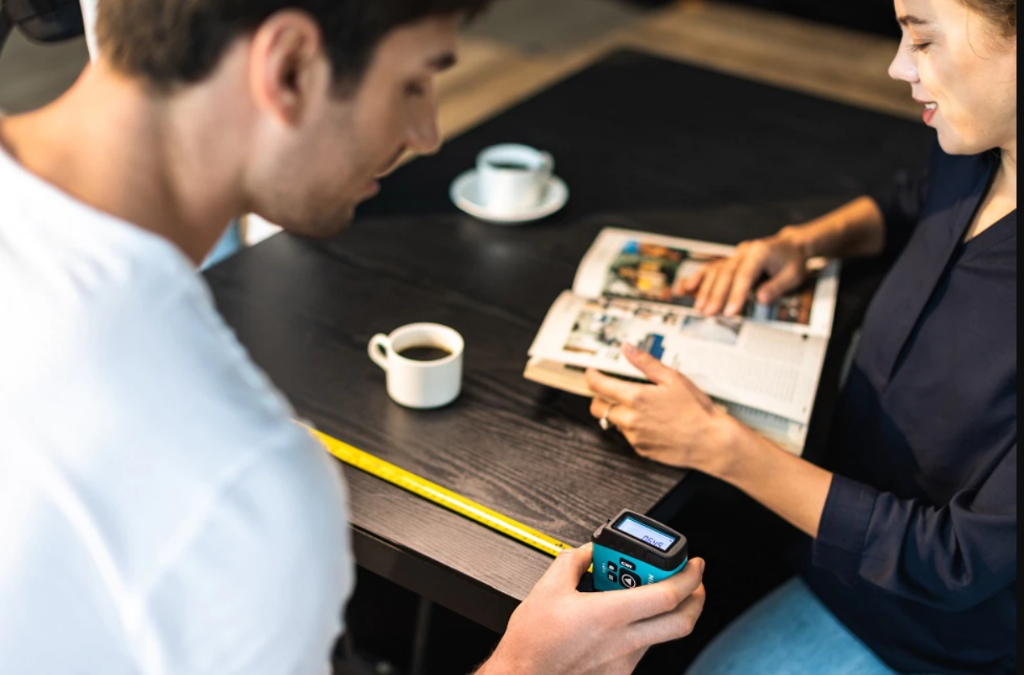 MiLESEEY DT20 3-in-1 Gauge Laser Range Finder Digital Laser Measure Tape Power Tape Laser Distance Meter 131ft Laser Measurer 1208743790 - View #2